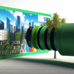 An image illustrating grüne Kreditkarten mit Umweltbonus