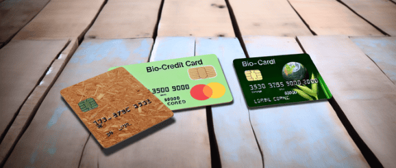 An image illustrating Bio-Kreditkarten