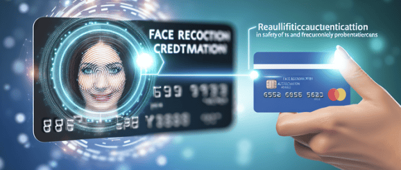 An image illustrating Kreditkarte mit Gesichtserkennung