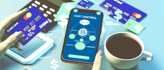 An image illustrating Kostenkontrolle mit Kreditkarte