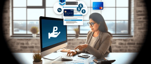 An image illustrating Umsatzsteuer PayPal Kreditkarte